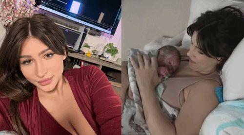 美女主播生孩子的,育儿路上的幸福瞬间